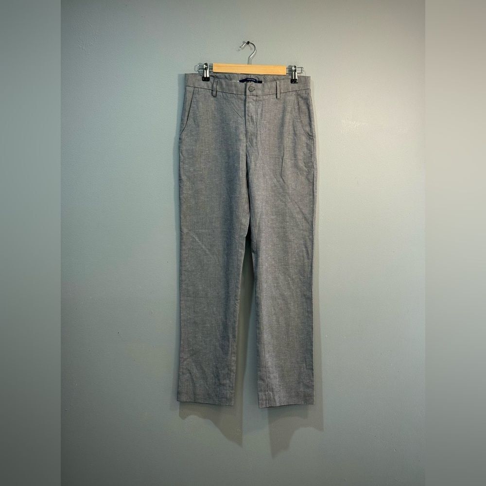 SALE! Men’s Gray Peter England Smart Fit Pants Size 32 EUC